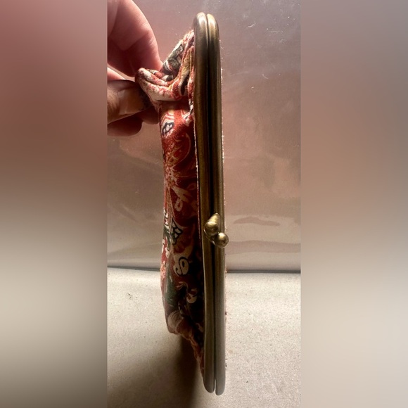 Anthropologie Moroccan Tile Print Clutch - Picture 6 of 7